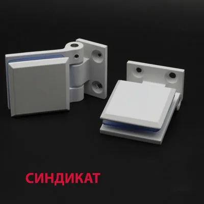 Цинковый сплав, Белый, Одностороннее, 90°