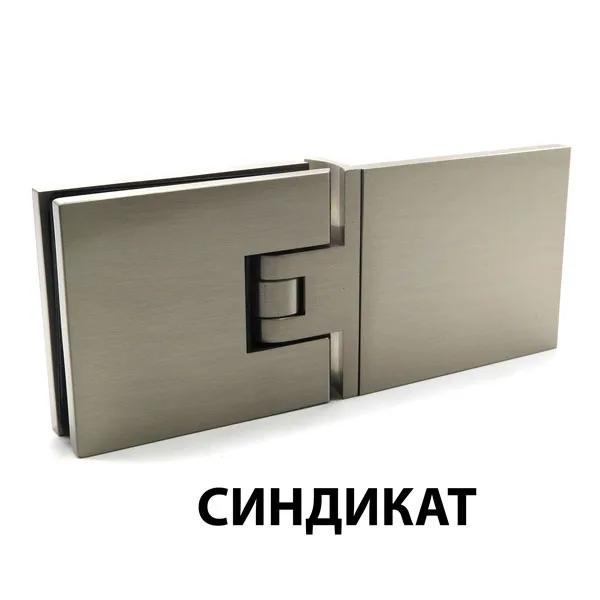 Латунь, SS (Матовый хром), Одностороннее, 180°, Премиум