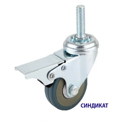 SND-B1905-м8-D75 Колесо поворотное с тормозом