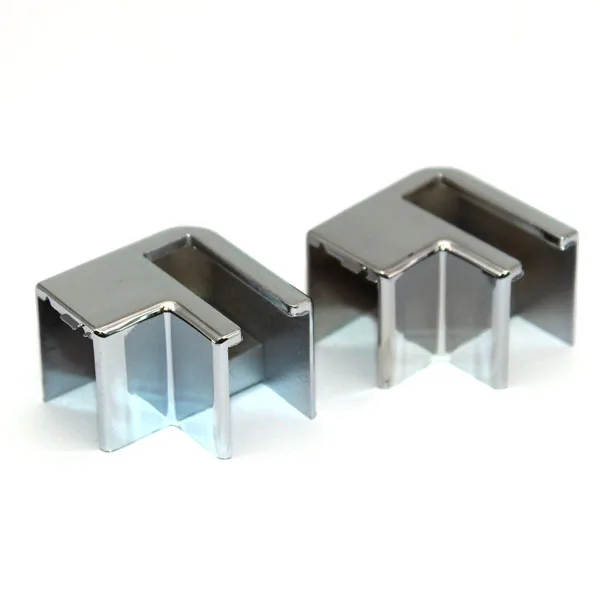 2756PL-90R-406 Уголок соединительный профиль-стекло 90 градусов для П-образного профиля