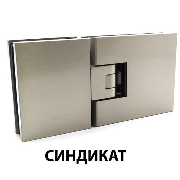 Латунь, SS (Матовый хром), 180°, Премиум