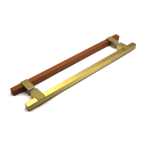 дерево+SUS304, Matt Brushed Gold