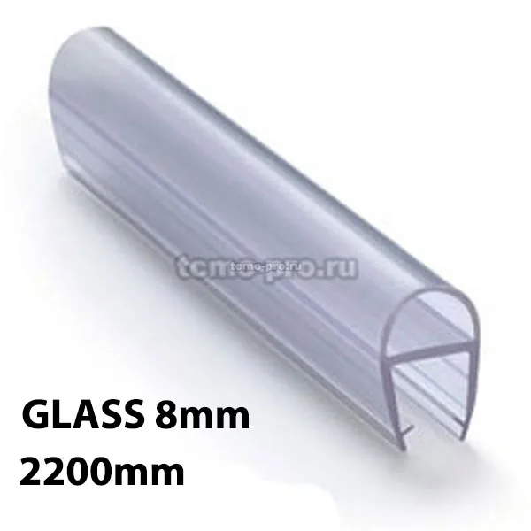 ПВХ, Прозрачный, 2200мм, да