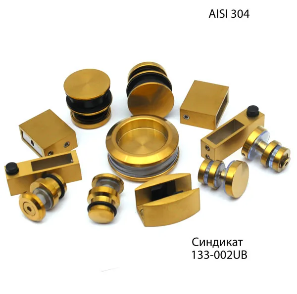 Нержавеющая сталь AISI 304, Matt Brushed Gold, Премиум
