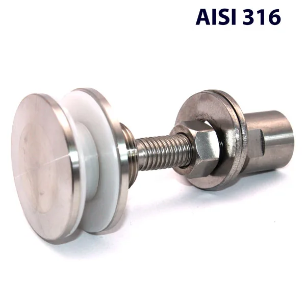 Нержавеющая сталь AISI 316, SS (Матовый хром), 12