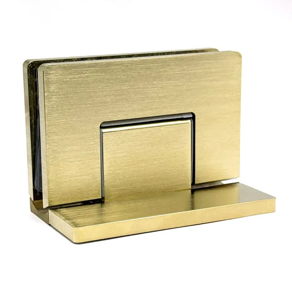 Нержавеющая сталь AISI 304, Matt Brushed Gold, Одностороннее, 90°, Премиум