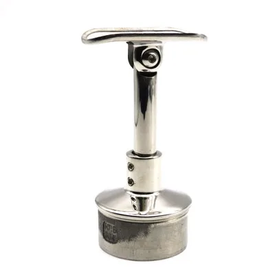 НС728 Наконечник на стойку Ø50,8мм под поручень Ø50,8мм, регулируемый по высоте