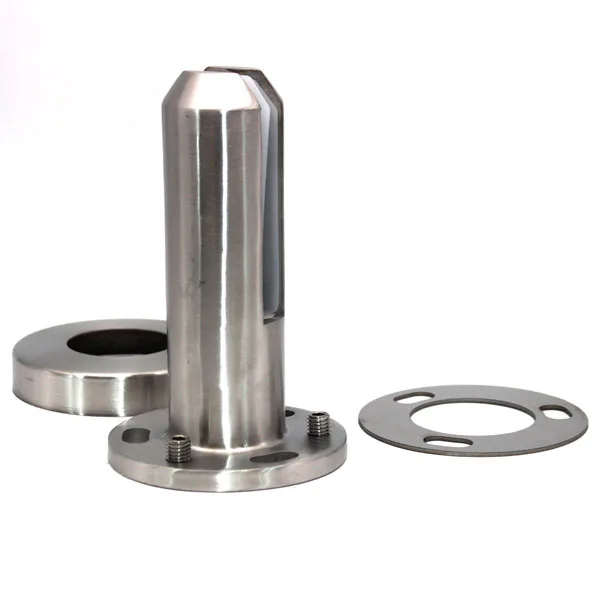 Нержавеющая сталь AISI 304, SS (Матовый хром), 160, Без отверстия в стекле, отклонение