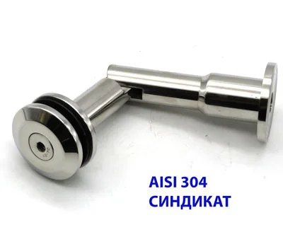 SND571-304 Стеклодержатель стена-стекло (шпилька)