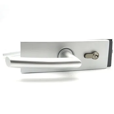 ZMD122-1701AL Замок с нажимной ручкой и притвором