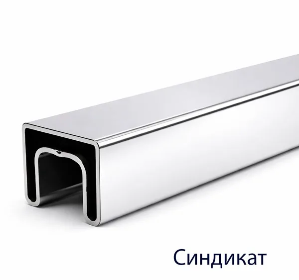 113-2521-6000 Поручень 25х21 с пазом 14х14