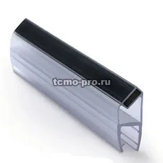 314-008A-8 Профиль магнитный, 90, 180 градусов, стекло 8 мм длина 3000мм