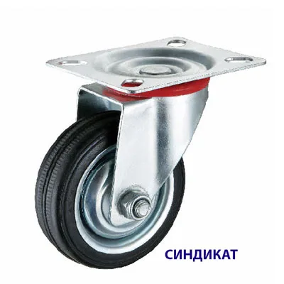 SND-003-D200 Колесо промышленное поворотное без тормоза 200мм
