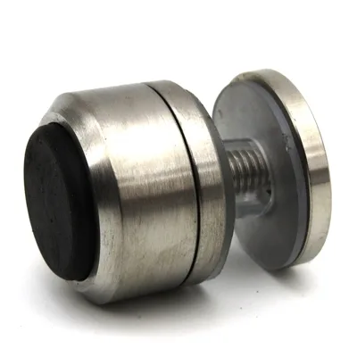 SND795-1 Ответная часть на стекло для напольного стопора (магнитный)