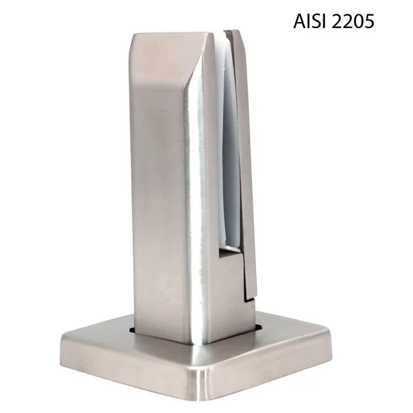 Duplex 2205, SS (Матовый хром), 160, Через отверстие в стекле