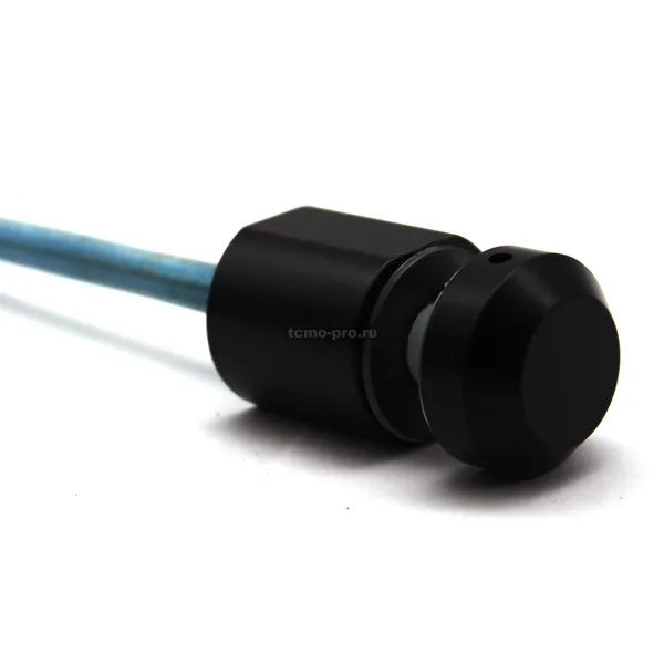 У278-30-8 278-30-8 Стеклодержатель торцевой М8 Black, 30 мм, AISI 304, Black, М8