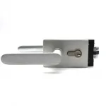 122-2001N Замок с нажимной ручкой и притвором