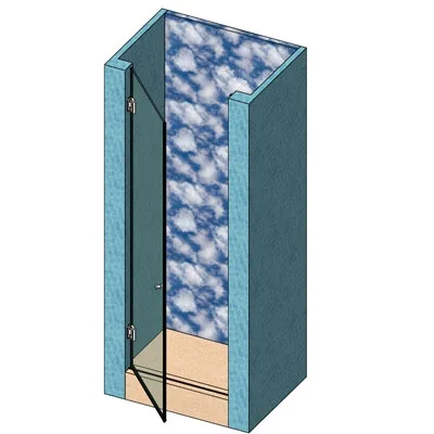 Заказ проекта по размерам заказчика, В проем (ниша)