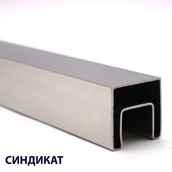 70-330 Поручень с пазом 40*40