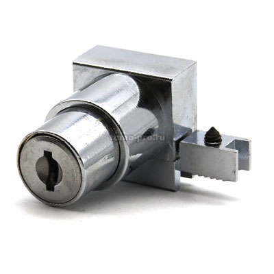 ВЗ122-15 Замок для стеклянных витрин под профиль