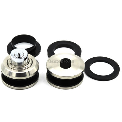 Кноб-замок 508 А стекло-стекло