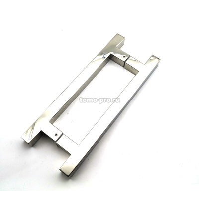 РС111 ручка-скоба двухсторонняя для стеклянной двери 25х25х300