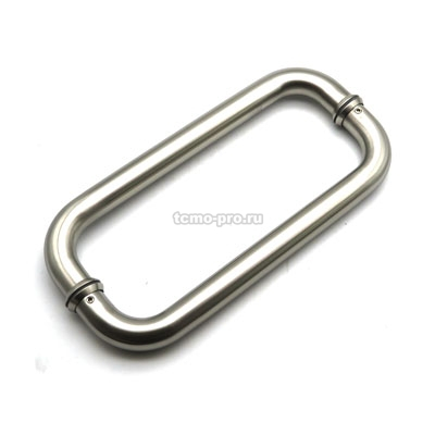 РС113 ручка-скоба двухсторонняя для стеклянных дверей 25х275