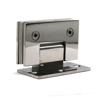 П002-304 петля стена-стекло AISI 304 со смещением площадки