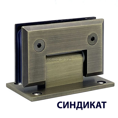 П016-304 петля стена-стекло 90º AISI 304