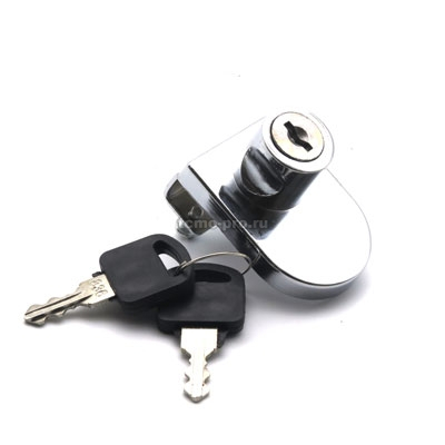 ВЗ122-002 замок с ручкой для стеклянной витрины