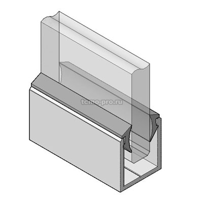 PO0883-10 Профиль опорный нижний