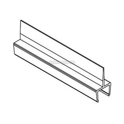 SND214-001-8 Профиль ПВХ 2200мм прозрачный