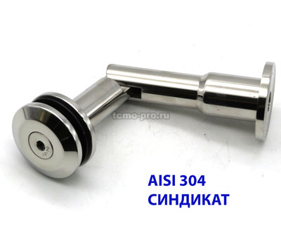 SND571-304 Стеклодержатель стена-стекло (шпилька)