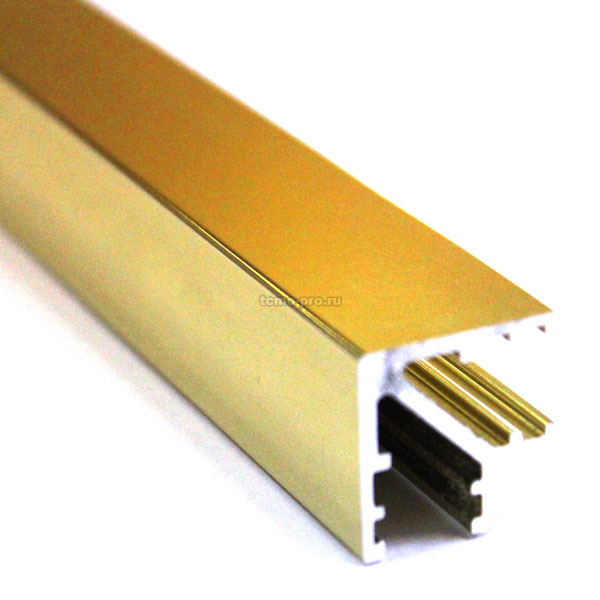 7675 Профиль угловой 90° для стекла 8 мм 2500 мм