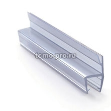 314-003A-8 Профиль уплотнительный 2200мм стекло 8 мм
