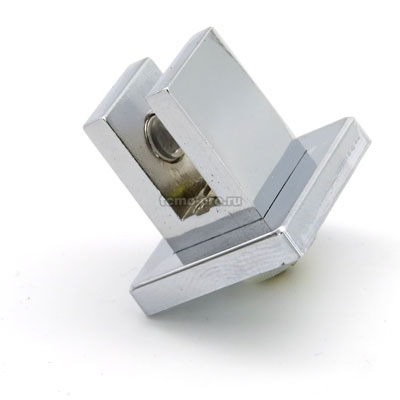 ПД16-02B-6 Полкодержатель для крепления полок к зеркалу и стеклу