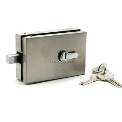 Замок центральный/ угловой S-034 стекло/стена