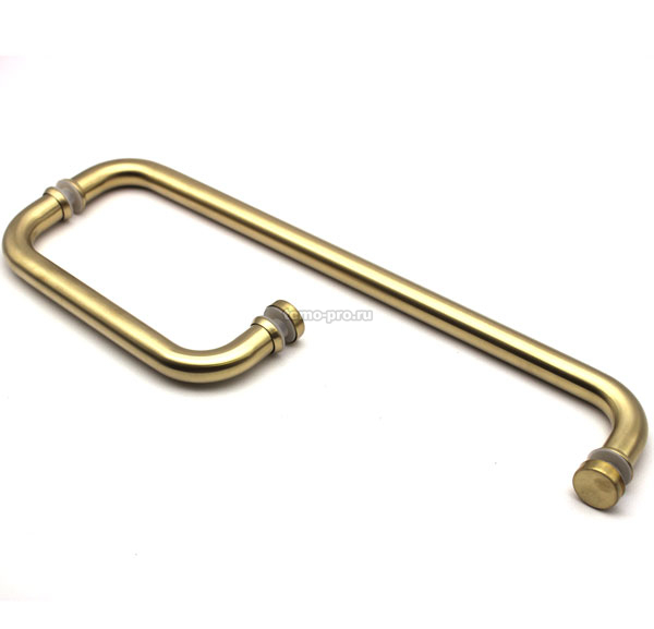 РС112-381 ручка-скоба двухсторонняя для стеклянной двери 19х181х381