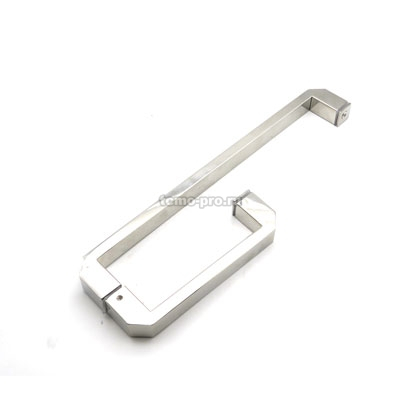 РС121-100 ручка-скоба двухсторонняя для стеклянной двери 25х13х225х425