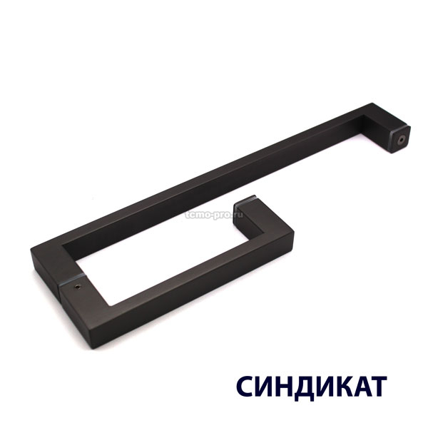 РС101 ручка-скоба двухстороняя для стеклянной двери 25х13х175х375