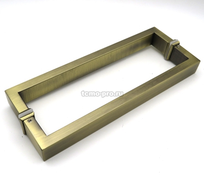 РС102 ручка-скоба двухсторонняя для стеклянной двери 15х30х285