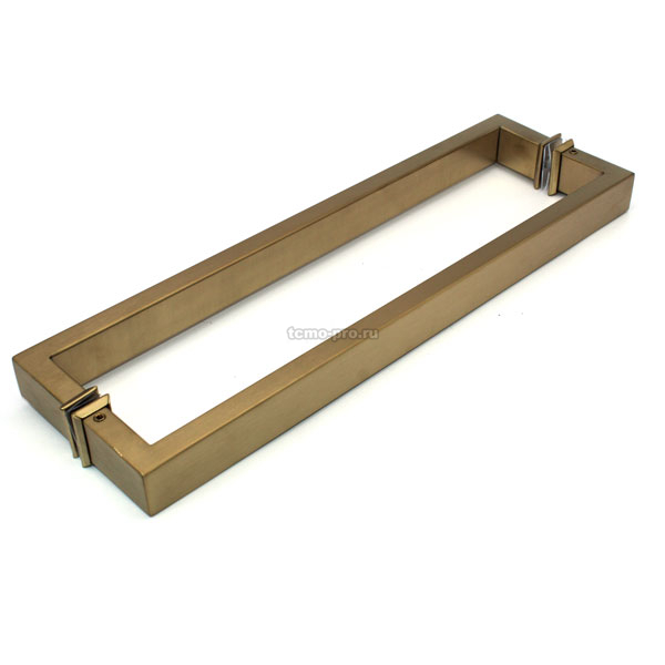 РС102 ручка-скоба двухстороняя для стеклянной двери 15х30х385