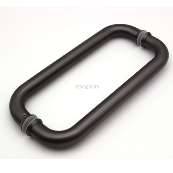 РС113 ручка-скоба двухсторонняя для стеклянных дверей 25х275