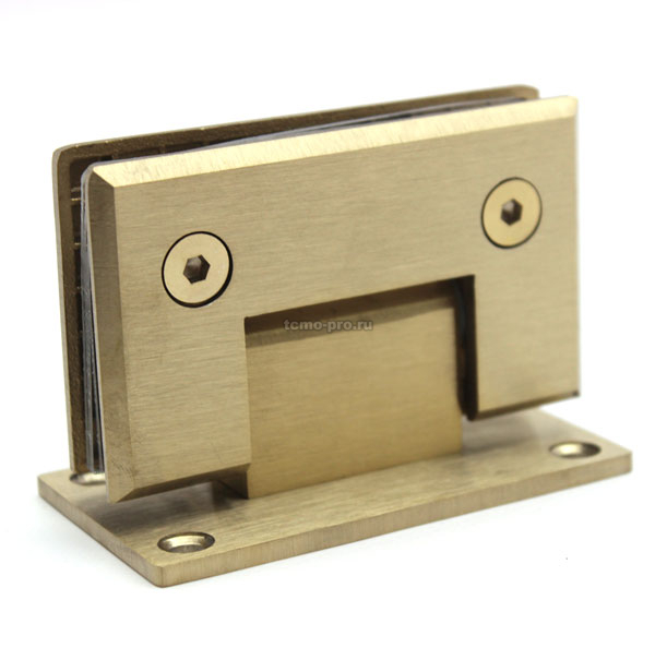 П016-304 петля стена-стекло 90º AISI 304