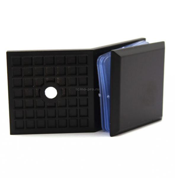 КН035-304 Коннектор 135 гр AISI 304 стена-стекло