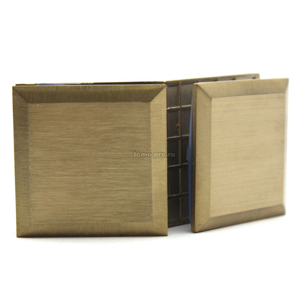 КН036-304 Коннектор 135 гр AISI 304 стекло-стекло