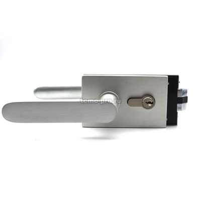 ZMD122-2001AL Замок с нажимной ручкой и притвором