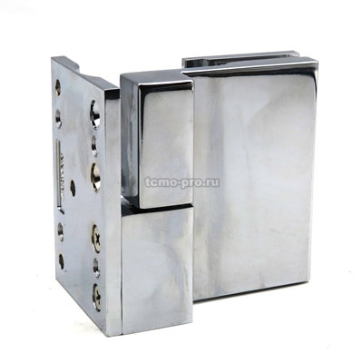 П109-106L стекло петля с фиксацией 90 гр