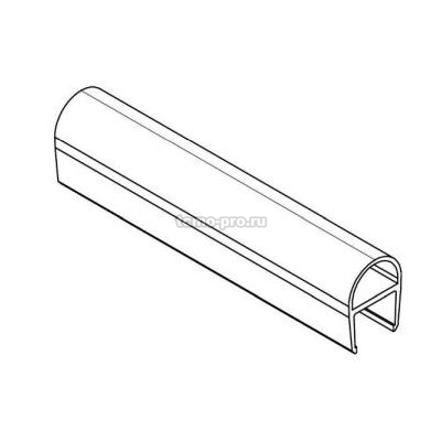 SND214-007-8  Профиль ПВХ 2200мм прозрачный