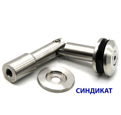 SND571-316 Стеклодержатель стена-стекло (шпилька)